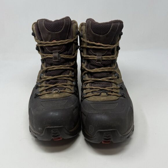 Merrell Whiteout 8 Waterproof Boots Mens 10 Brown Leather 400 Grams Hiking - Picture 5 of 16